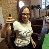 Une belle tresse de 40 cm