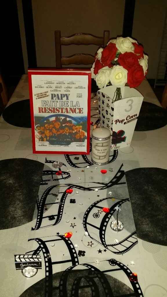 2eme essai table thème cinéma ! ! - 2