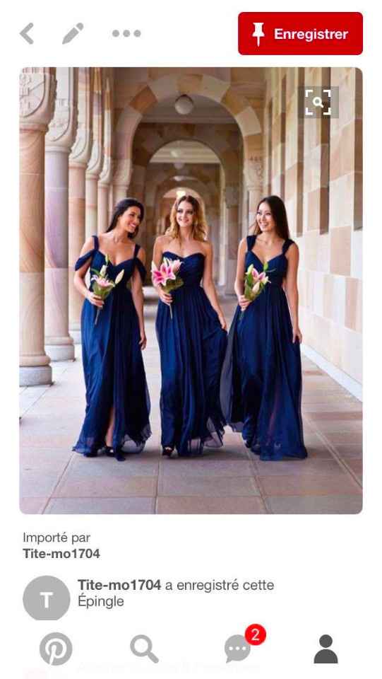 Robes demoiselles d'honneur
