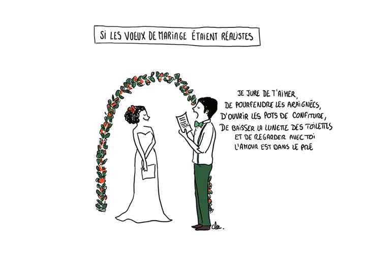 voeux de mariage