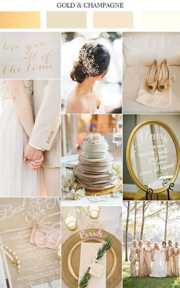 10 mariages, 10 associations de couleurs - 10