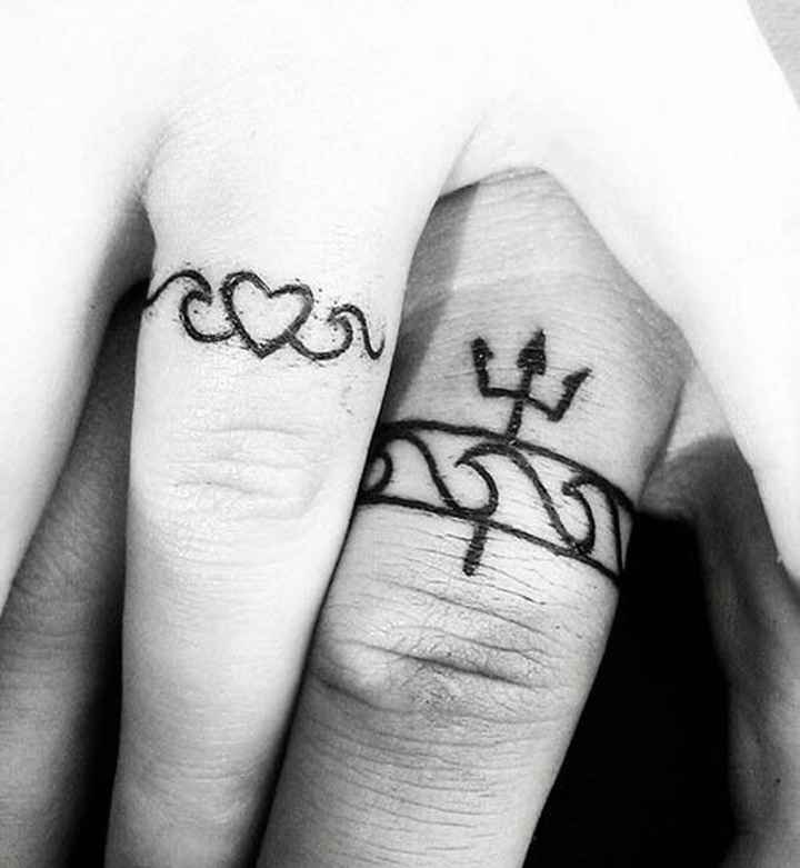 alliances tatouage