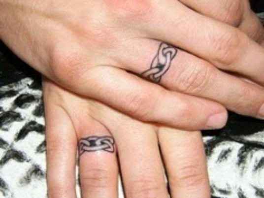 alliances tatouage