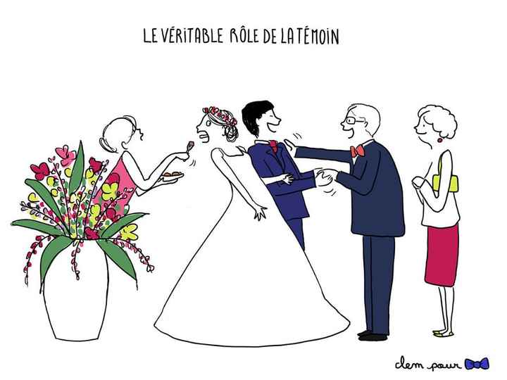 rôle du témoin