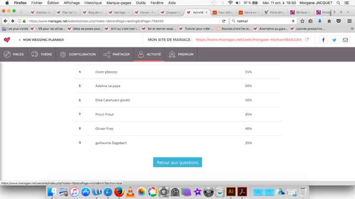 en bas de la page du classement général, tu retouves sur les questions