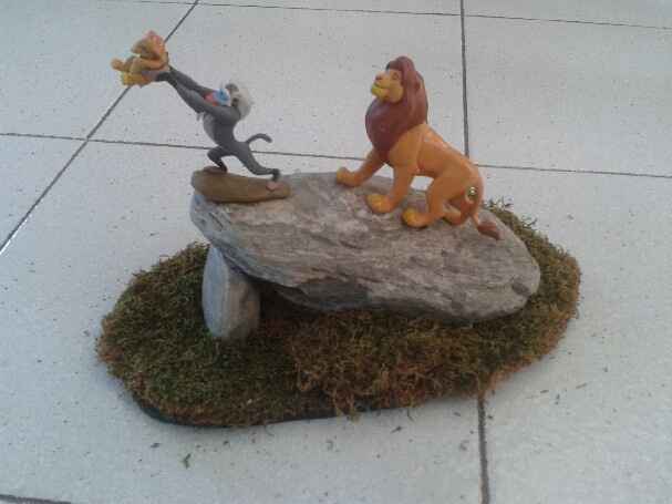 centre table roi lion