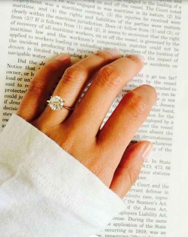 La bague de fiancailles de Lauren Conrad