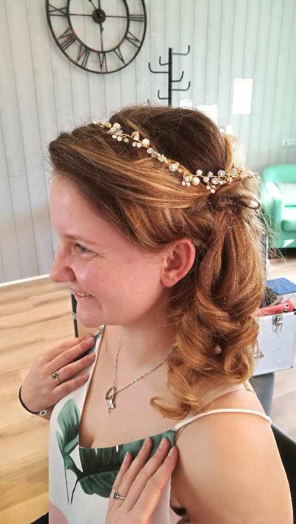 Mon essai coiffure/maquillage - 1