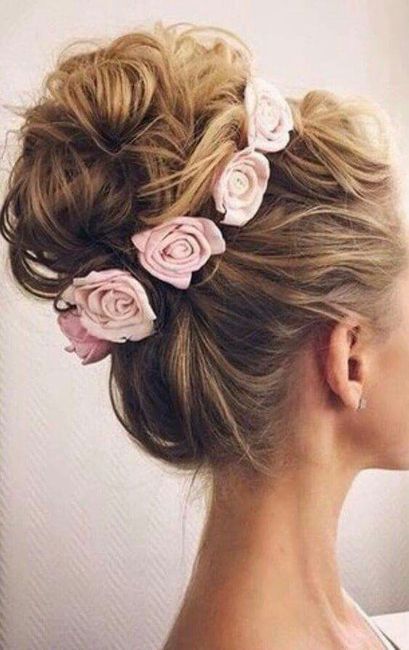 Et pourquoi pas un chignons fleuri? - 9