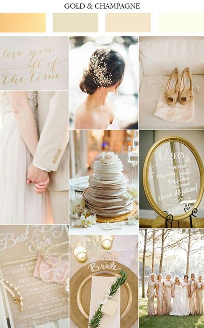 10 mariages, 10 associations de couleurs - 10
