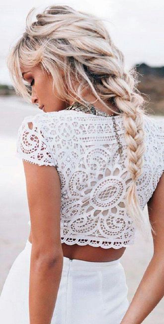 Une tresse au mariage - 8