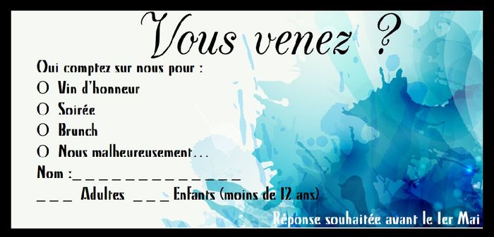  Maquette faire-part et papeterie - 4