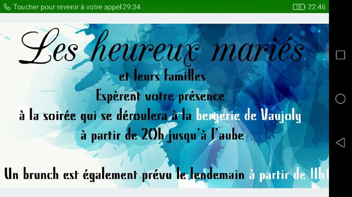  Faire part - 2