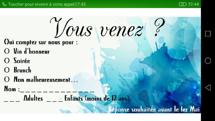  Faire part - 3