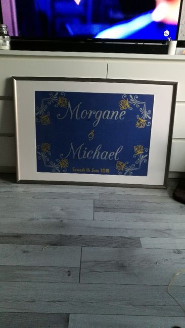 Mon panneau de bienvenue: enfin fini - 3