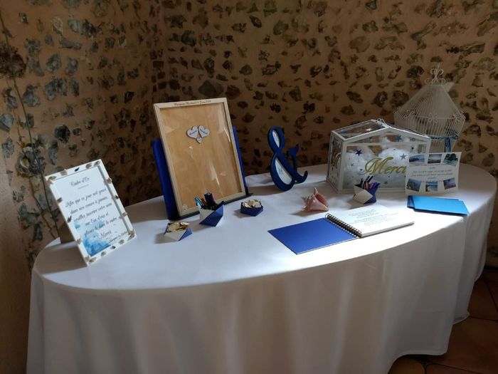 Table livre d'or