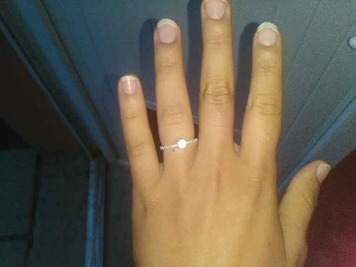 Montrez vos bague de fiancaille! - 1