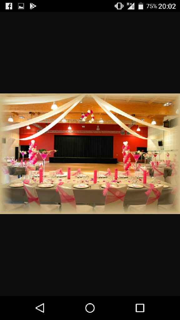 Mariage fuchsia gris blanc - 11