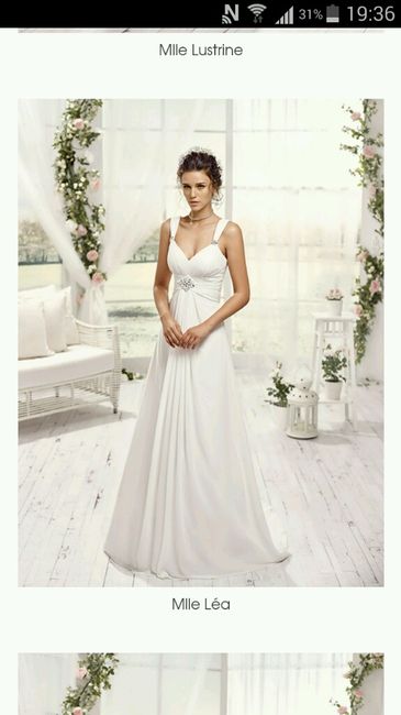 Robe de mariée mademoiselle amour - 1