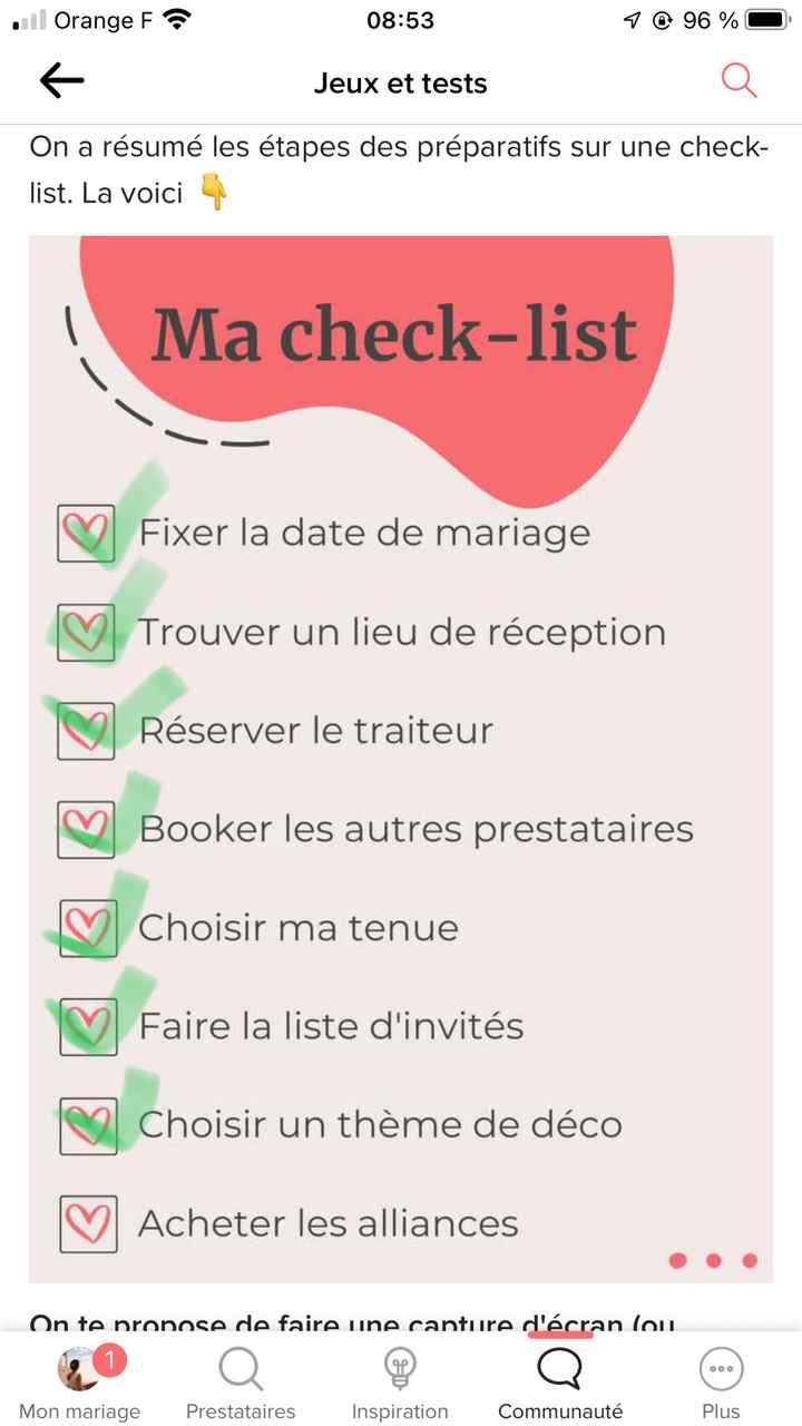 BONUS : Une check-list à cocher ✅ - 1