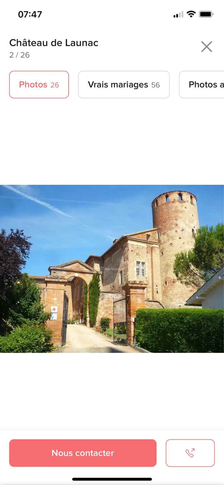 Vos lieux de reception - 1