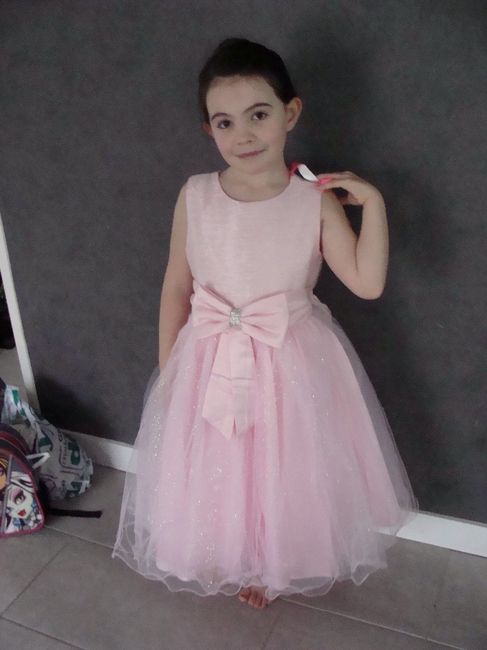 robe katia rose effet photo pâle