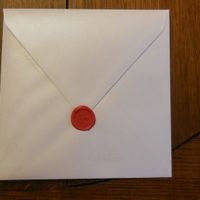 l enveloppe cachetée