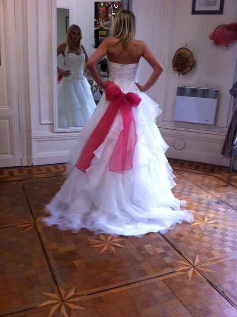 Le dos de Ma Merveilleuse Robe