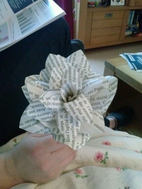 Bouquet en tissu - 1