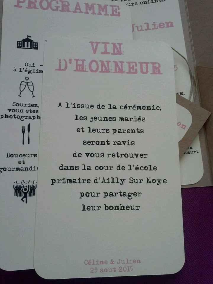 Notre  faire-parts vintage besoin de conseil - 4