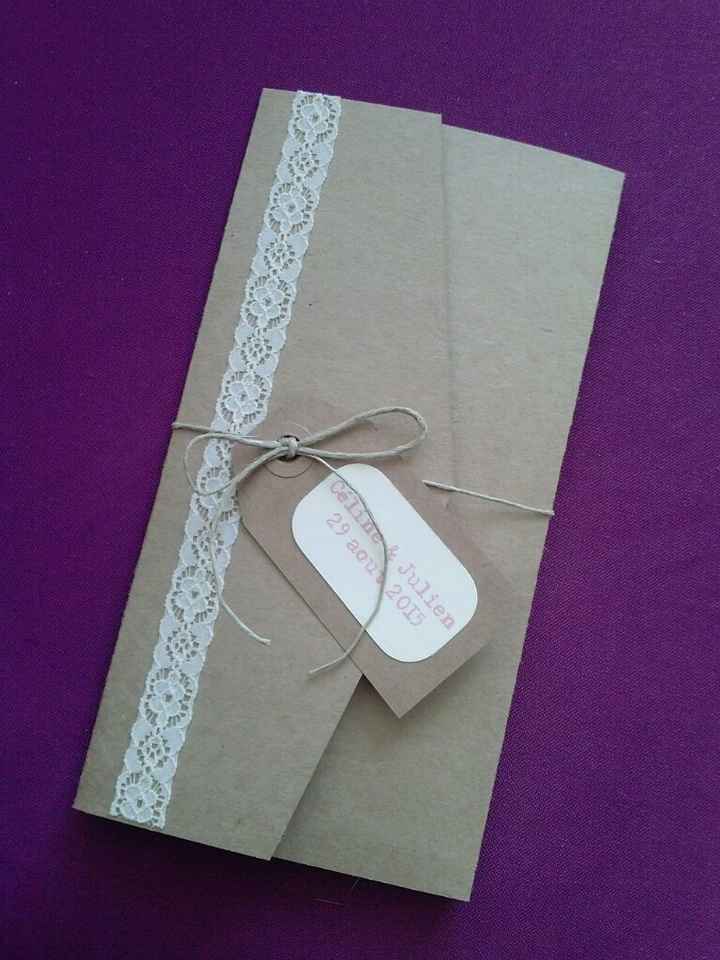 Diy mes faire part vintage chic - 1