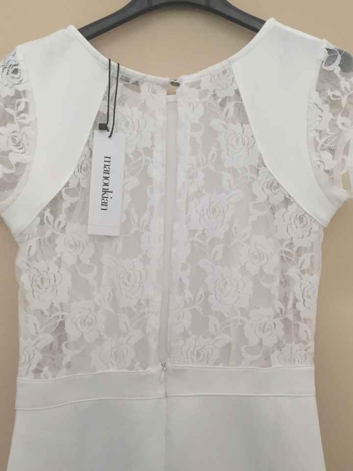 Trouvaille : robe cérémonie civile ou lendemain - 3