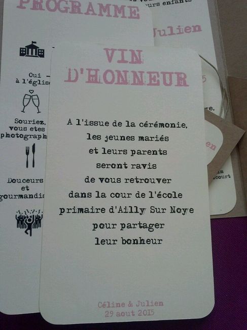 Notre  faire-parts vintage besoin de conseil - 4