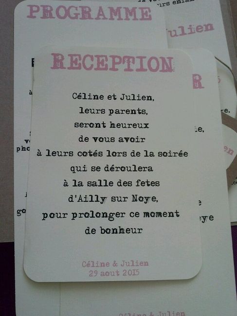 Notre  faire-parts vintage besoin de conseil - 5