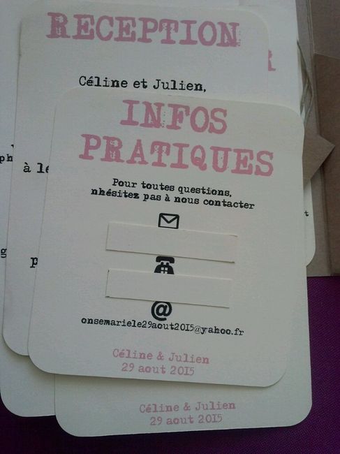 Notre  faire-parts vintage besoin de conseil - 6