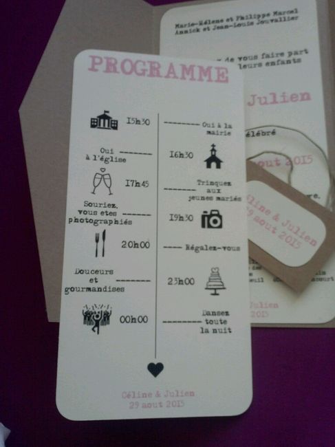 Diy mes faire part vintage chic - 3