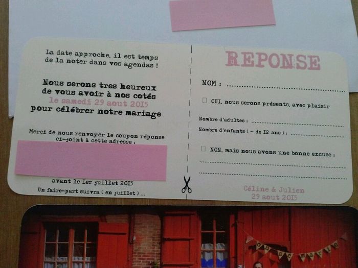 A quoi ressemblent vos "save the date" ? - 2