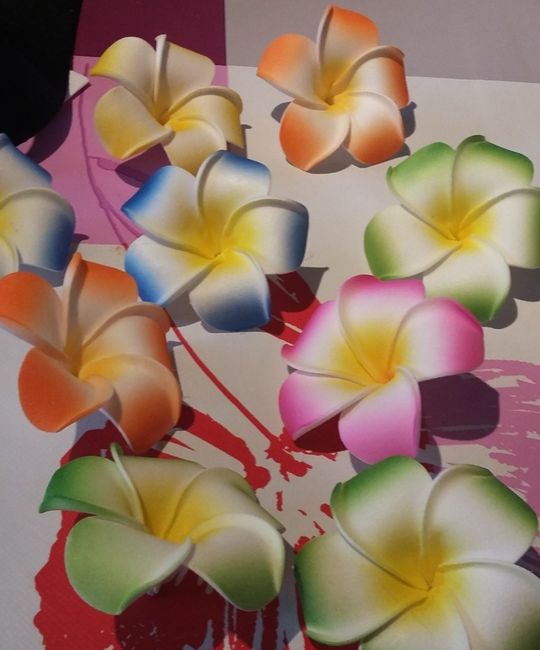 fleur pour contenant a dragees