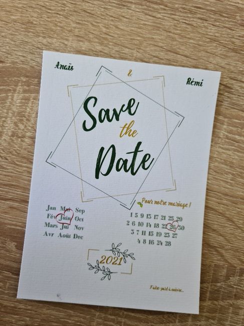 Save the date 1