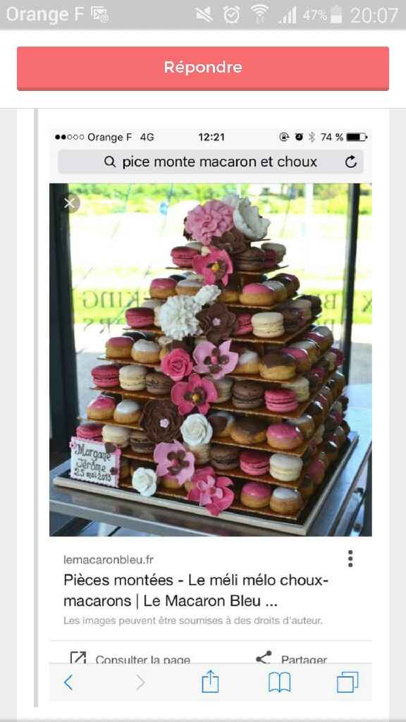 Pièce montée d'autres  idées ? - 1