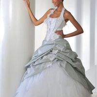 Voici la robe que g choisi pour mon mariage sur le thème de la féerie de l hiver