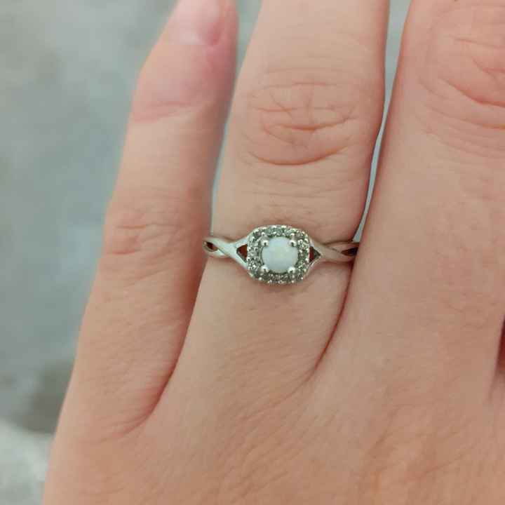 Bague de fiancaille - 1