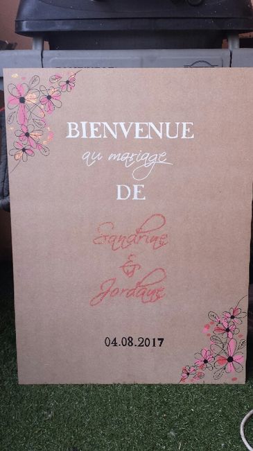 Affiche de bienvenue - 1