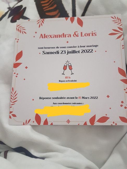 Faire part fait - 2