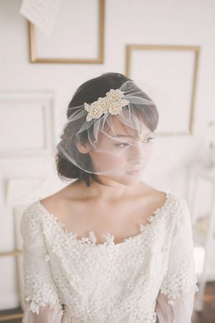 Le voile style vintage 60
