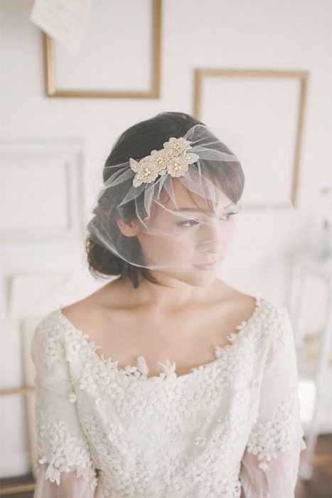 Le voile style vintage 60