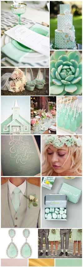 Mariage Vert d'eau
