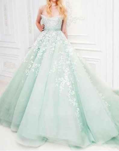 Mariage Vert d'eau