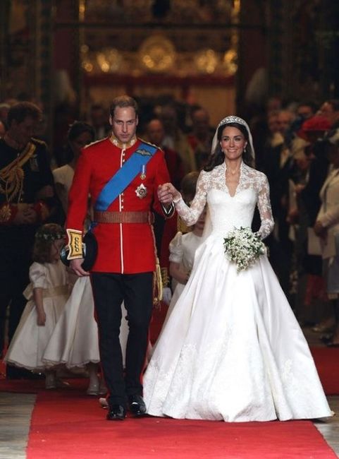 robes des mariages royaux