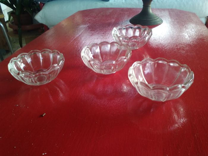 Bougeoir année 20 en cristal